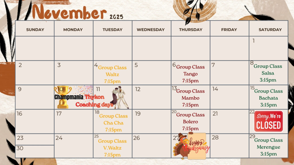 Nov calendar