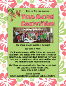Match Comp Flyer