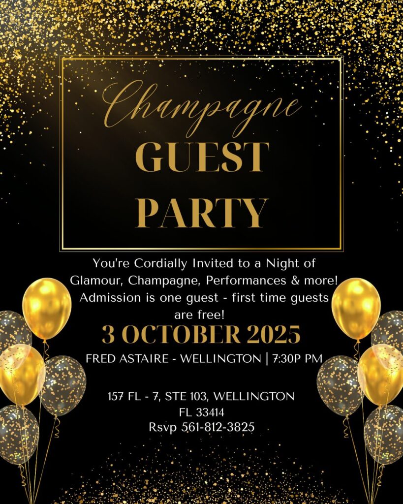Champagne Guest Party October 2025