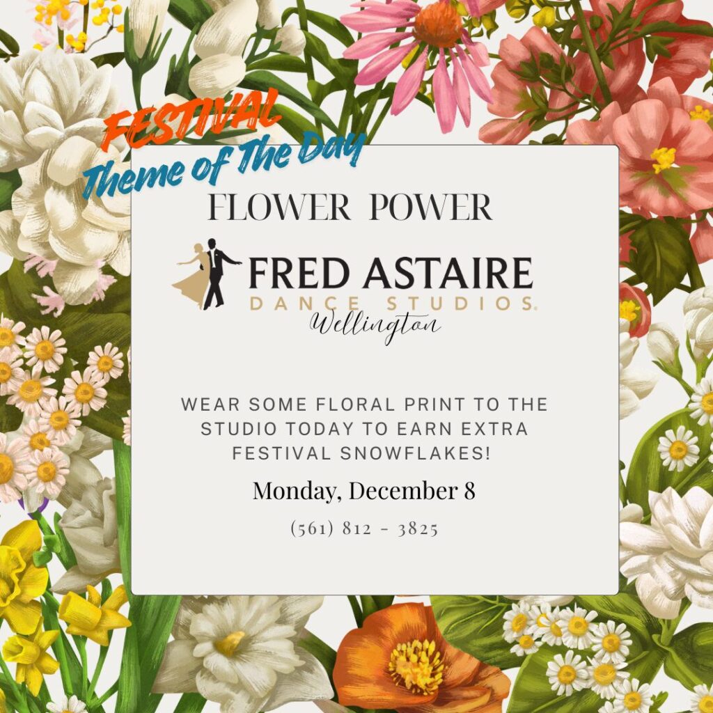 Festival Themes Flower Power Dance Lessons Near Me Dance Lessons Palm Beach Ballroom Dance West Palm Beach 