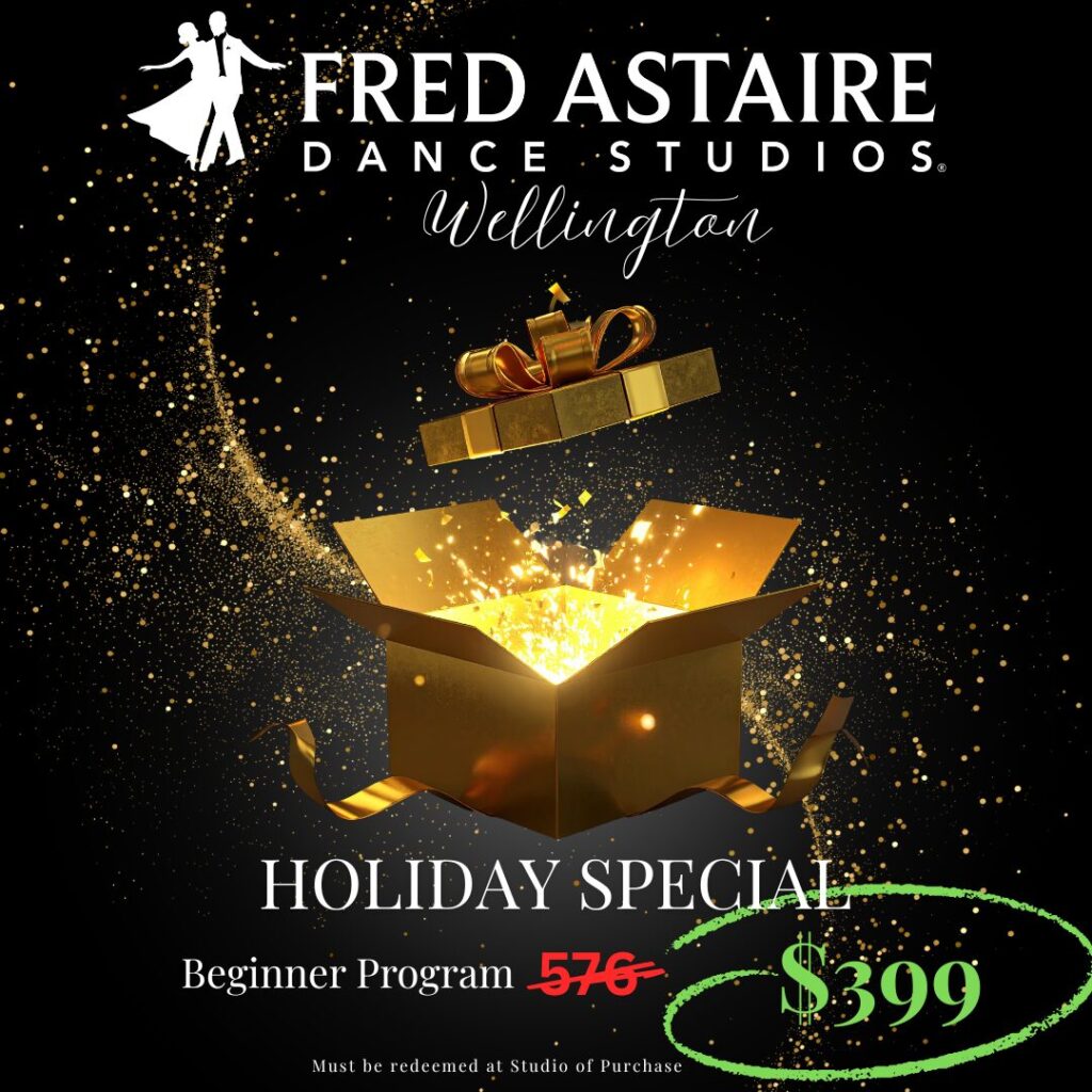 Holiday Special Beginner Program Sale dance lessons near me Dancers gift ballroom dance gift