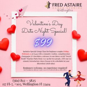 2026 Valentine's day gifts Romantic Gifts for Her Valentine's Day Date Ideas Palm Beach County Wellington West Palm Beach Beginner Dance Lessons