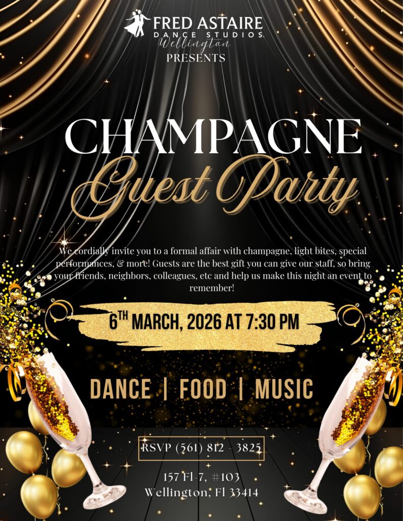 Champagne Guest Party Palm Beach County Dance Lessons Near Me Beginner Dance Lessons 