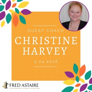 Christine Harvey Guest Coach - West Hartford fred astaire dance studio