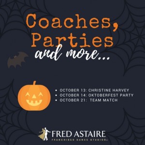 October Events - West Hartword Ballroom Dance Studio