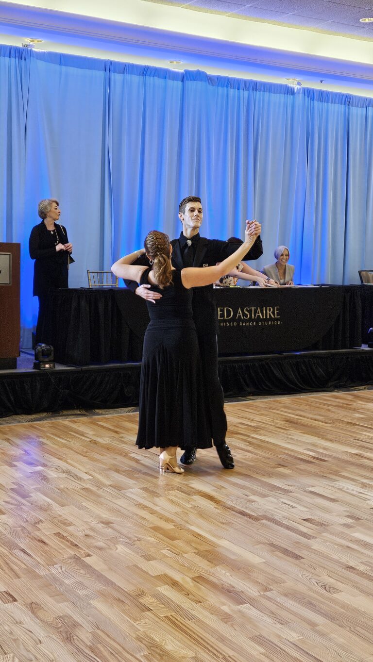 Vincent Dancing with Student