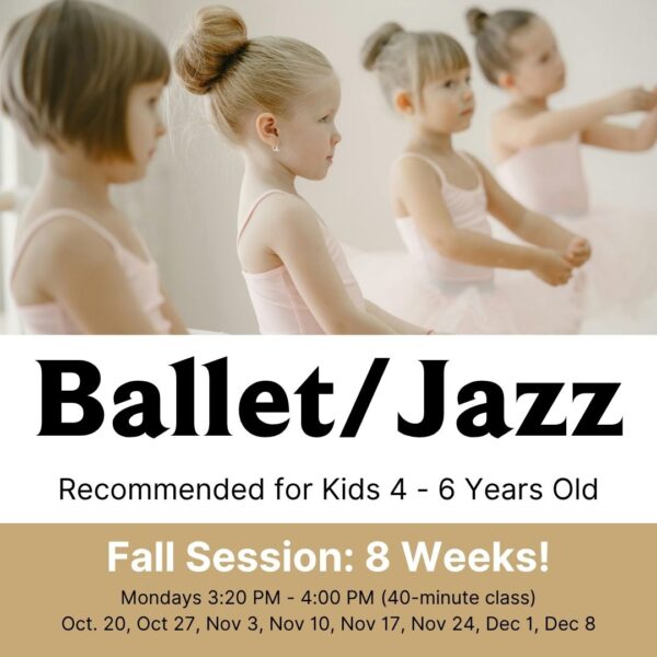 Ballet/Jazz (4 - 6 yrs)