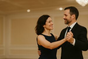 Dance Couple Proving That Dancing Makes You Smarter