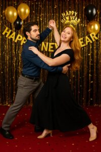 7 Transformative New Year Dance Lessons for a Happier, Healthier You - new year dance lessons Couple Enjoying New Year Dance Lessons At Fred Astaire Dance Studios As A Fun ‘New Year, New You’ Resolution