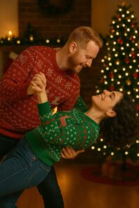 7 Powerful Ways Dancing Relieves Stress- Boost Happiness During The Holidays - Dancing relieves stress Couple Proves Dance Relieves Stress