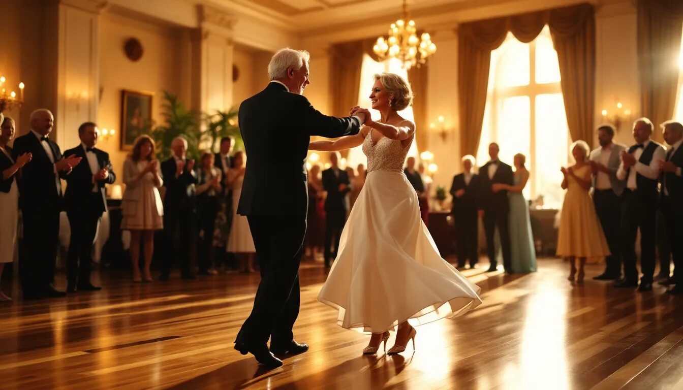 Older Adults And Seniors Ballroom Dancing