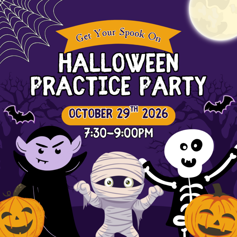 halloween practice party